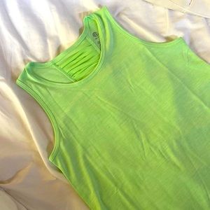 Cute green althetic tank top!